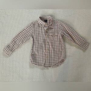 BabyGap Toddler Boy Plaid Button Down Shirt - Size 4